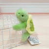 This is a very precious, fragrant, soft, magnetic turtle fridge magnet, plush toy, and a table companion doll. It's a cute and fun gift choice. The magnetic plush toy is decorated with a cute wall and a green plush turtle details Picture